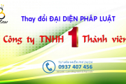 Hồ sơ, Thủ tục Thay đổi Người Đại diện pháp luật Công ty TNHH 1 TV